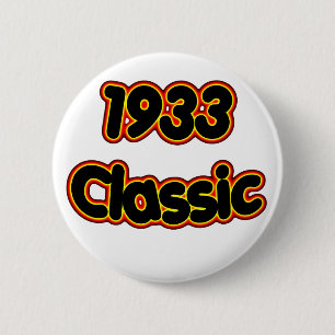 1933 Classic 2 Inch Round Button