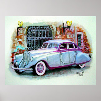 1933 Pierce Arrow Poster