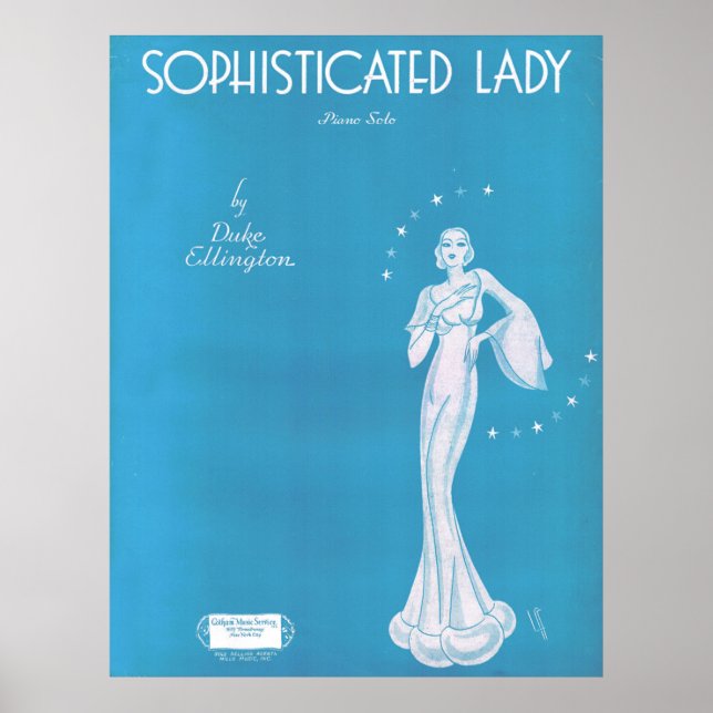 1933 Sophisticated Lady Poster (Front)