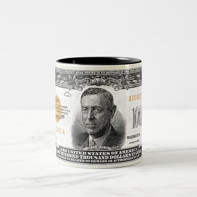 1934 100 mille dollars d'or de tasse de certificat (Centre)