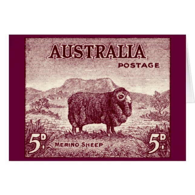 1934 Australian Merino Sheep (Front Horizontal)