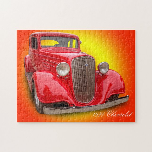 1934 CHEVROLET JIGSAW PUZZLE (Horizontal)