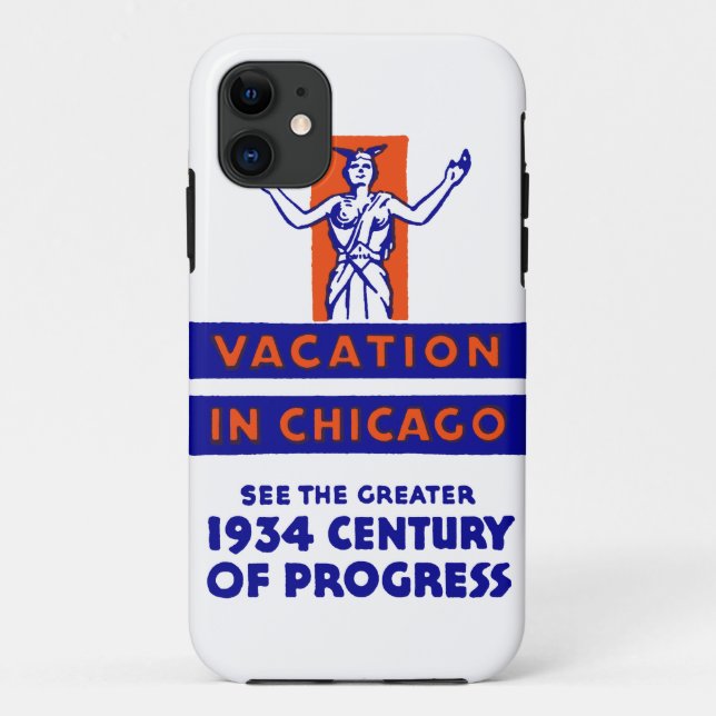 1934 Chicago Century of Progress Case-Mate iPhone Case (Back)