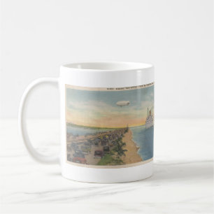 1934 from the causeway Miami, FL  Coffee Mug