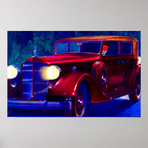 1934 Packard automobile Poster