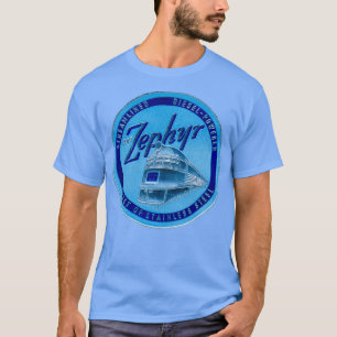 1934 The Zephyr Passenger Train T-Shirt
