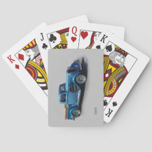 1935 Blue Truck playing cards
