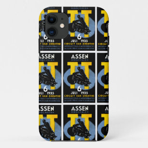 1935 International Motorcycle Races iPhone 11 Case