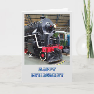 1935 KF7 Steam Locomotive Retirement card