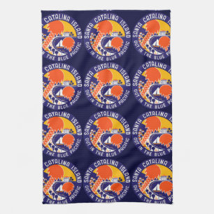 1935 Santa Catalina Island Kitchen Towel