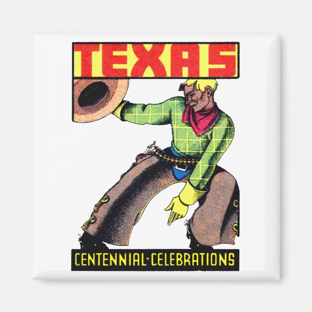 1936 Texas Centennial Magnet (Front)