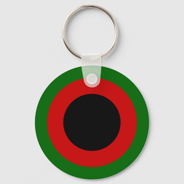 1937-47, Afghan Air Force Roundel Keychain (Front)
