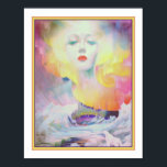 1937 "Aurora Borealis" Art Deco Poster<br><div class="desc">Colorful, 1937, Art Deco print "Aurora Borealis" by Henry Clive.</div>