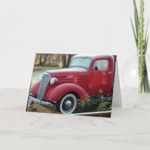1937 Chevy Pickup Card