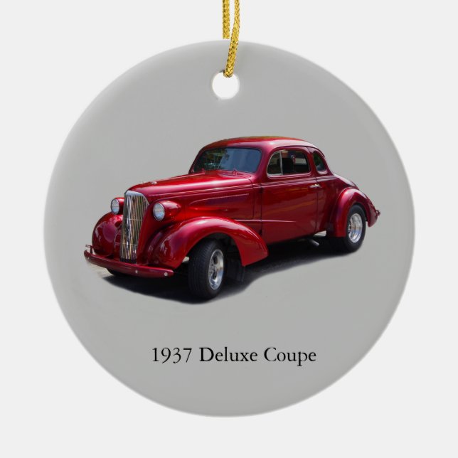 1937 Deluxe Coupe ornament (Front)