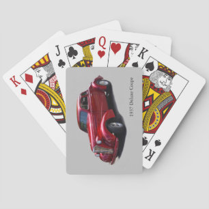 1937 Deluxe Coupe playing cards