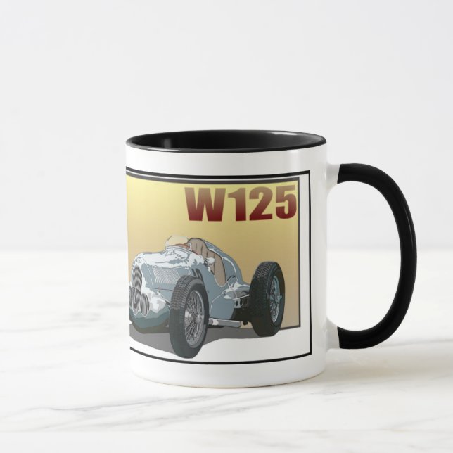 1937 Grand Prix Class W125 Mug (Right)