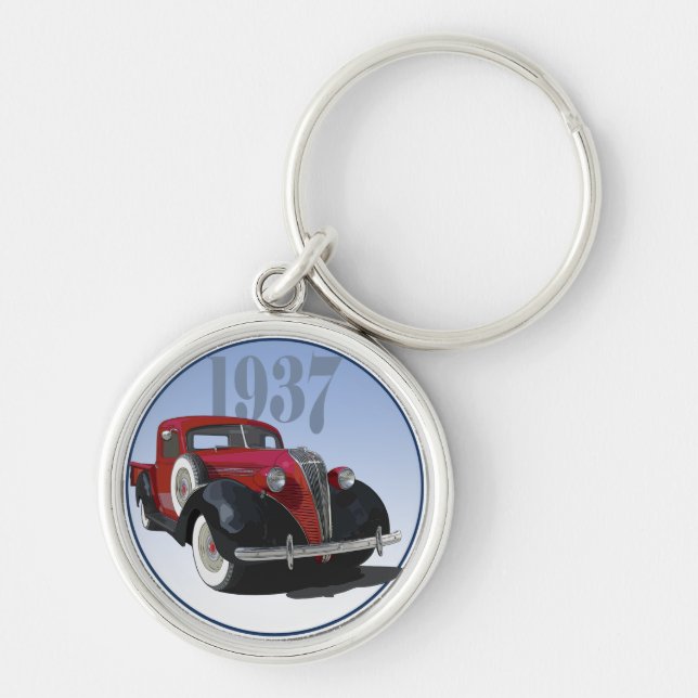 1937 Hudson Terraplane Keychain (Front)