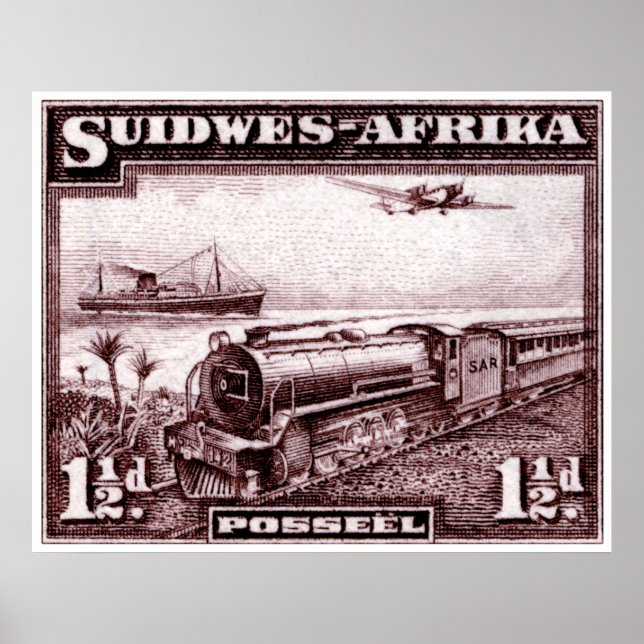 1937 South West Africa Poster (Front)