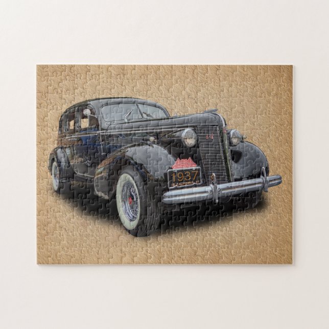1937 VINTAGE CAR JIGSAW PUZZLE (Horizontal)