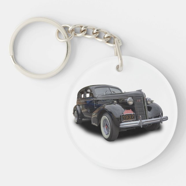1937 VINTAGE CAR KEYCHAIN (Front)