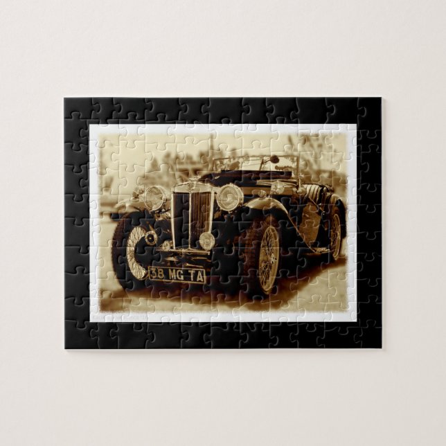 1938 MG TA JIGSAW PUZZLE (Horizontal)