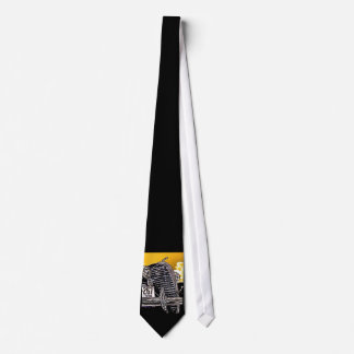 1938 Vintage Hudson Coupe Automobile Necktie