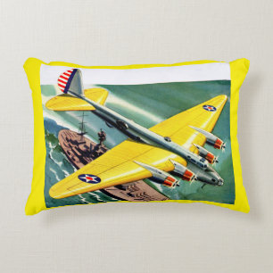 1939 Boeing 915 Accent Pillow