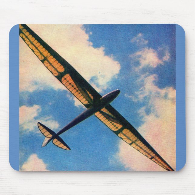 1939 Bowlus-duPont sailplane Mouse Pad (Front)