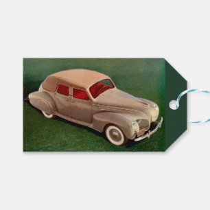 1939 Lincoln Zephyr Gift Tags