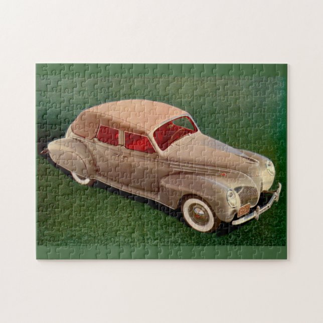 1939 Lincoln Zephyr Jigsaw Puzzle (Horizontal)