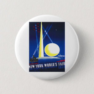 1939 New York World Fair 2 Inch Round Button