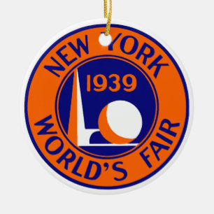 1939 New York World's Fair Ceramic Ornament