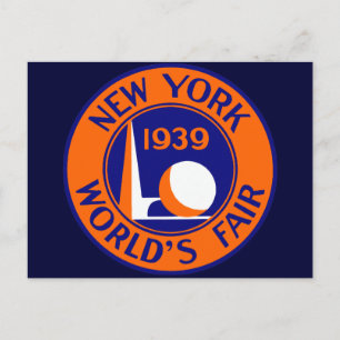1939 New York World's Fair Postcard