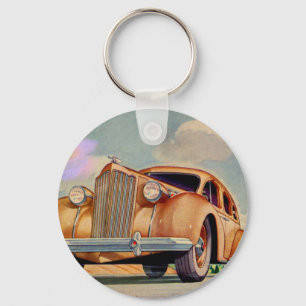 1939 Packard Super 8 Keychain