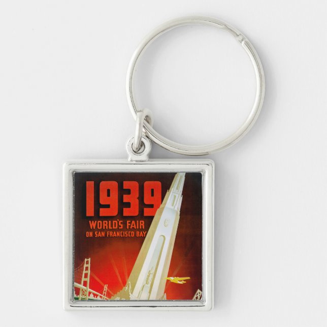 1939 World Fair San Francisco Keychain (Front)