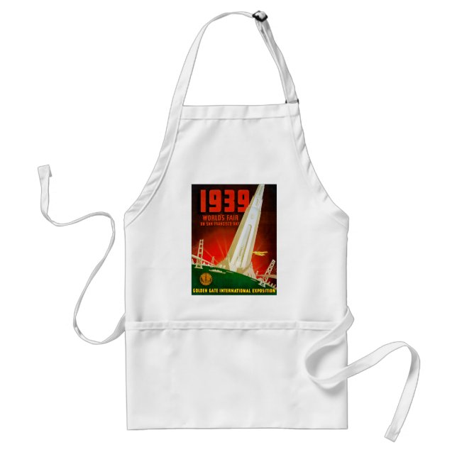 1939 World Fair San Francisco Standard Apron (Front)