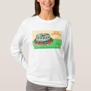 1939 Worlds Fair Cake by Bill Baker in Ojai T-Shirt