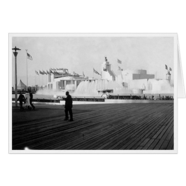 1939 World's Fair Fountains (Front Horizontal)
