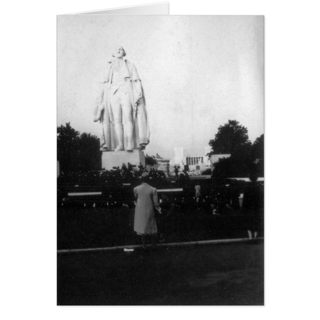 1939 World's Fair Statue (Front)