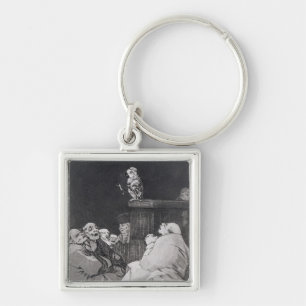193-0082153 What a golden beak!, plate 53 of 'Los Keychain