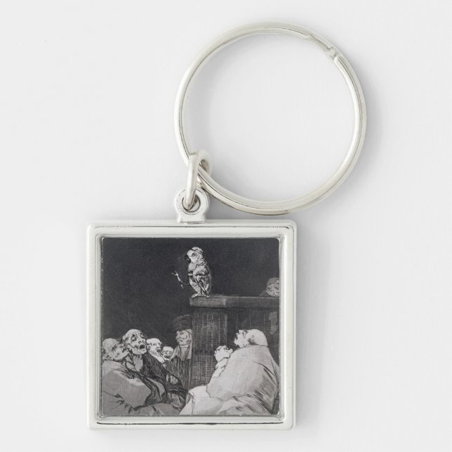 193-0082153 What a golden beak!, plate 53 of 'Los Keychain (Front)