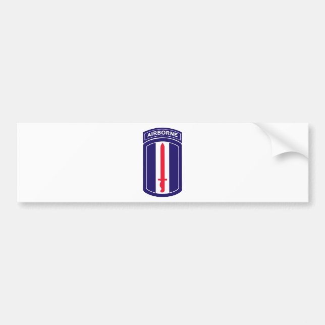 193rd ABN Moatengators Bumper Sticker (Front)