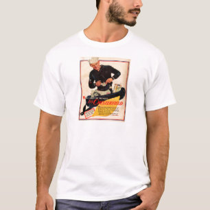 1940s Chesterfield cigarettes ad with sailor T-Shirt