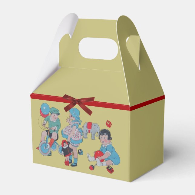 1940s Children Favor Box (Front Side)