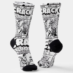 1940's CRACK Comics Socks