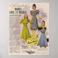 1940s Fashion Frocks