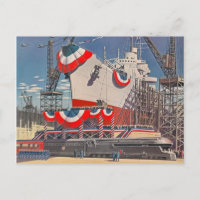 1940's Pennsylvania RR Postcard