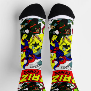 1940's PRIZE Comics Socks