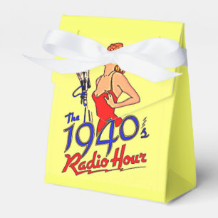 1940s Radio Hour Favor Box